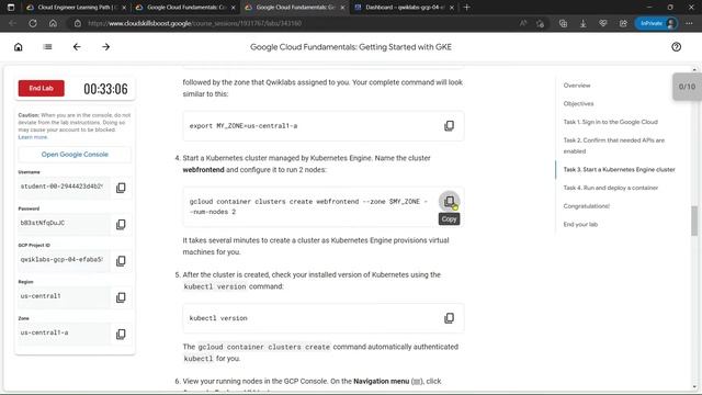 Google Cloud Fundamentals: Getting Started with GKE | GCCP #lab смотреть онлайн