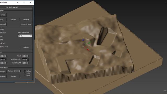 Early Demo: Terrain Grader - MAXScript for 3D Grading Landforms смотреть онлайн