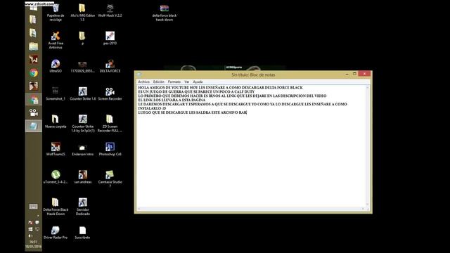 COMO DESCARGAR DELTA FORCE BLACK! / EJCC' смотреть онлайн