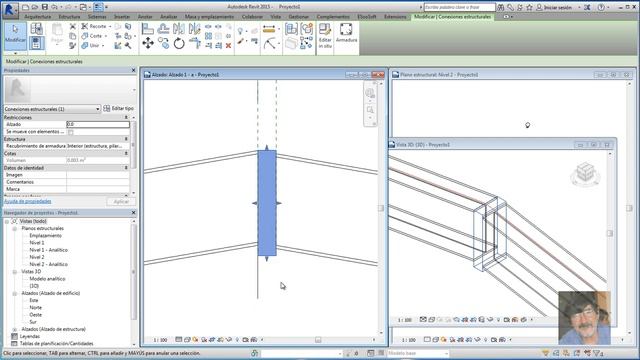Revit 2015 estructuras Placas soldables смотреть онлайн