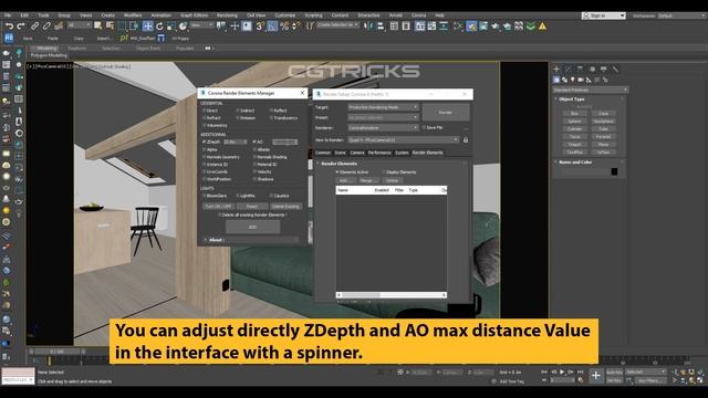 Corona Render Elements Manager смотреть онлайн