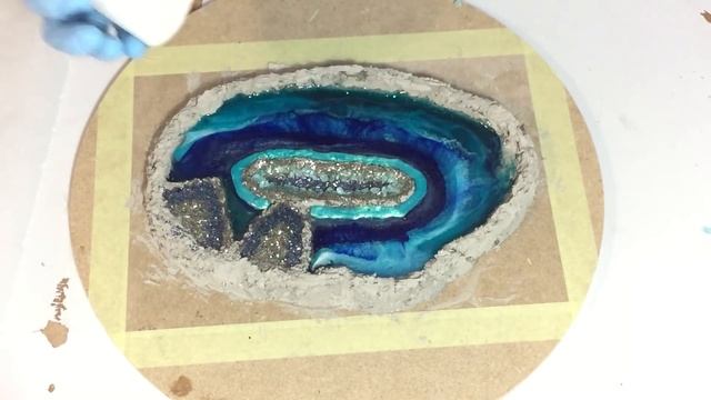 134. Free Form Resin Geode. Experiment Resi-Crete Barriers. Layer 3/4 смотреть онлайн