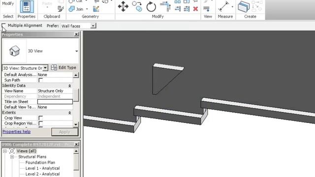 InfiniteSkills Tutorial | Revit Structure 2012 Training - Add Stepped Footing Riser смотреть онлайн