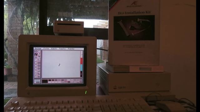 Alley Cat IBM game on Apple IIgs PC TRANSPORTER смотреть онлайн