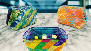 Трейлер: мастер-класс по созданию косметичек с внутренним каркасом