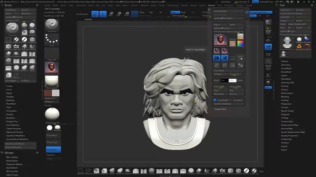 Zbrush Snacks 4# - How to load an image file into Zbrush as a reference смотреть онлайн