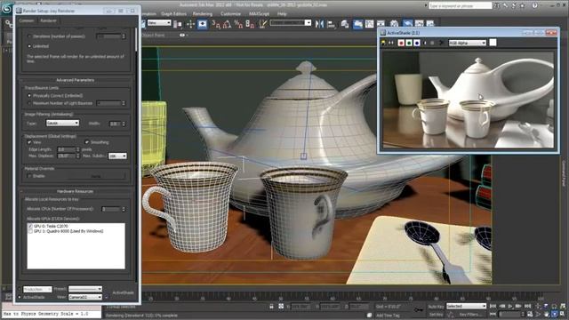 3ds Max 2012 Subscription ActiveShade for iray смотреть онлайн