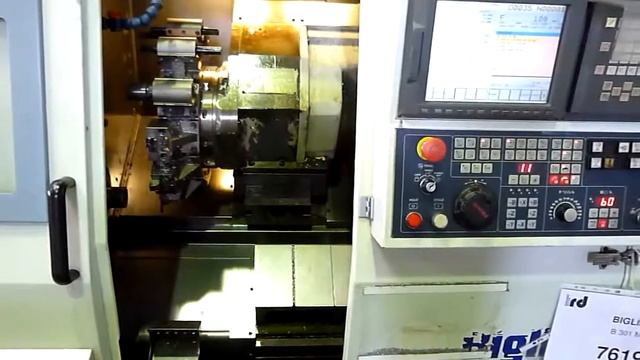 CNC lathe BIGLIA B 301 M смотреть онлайн