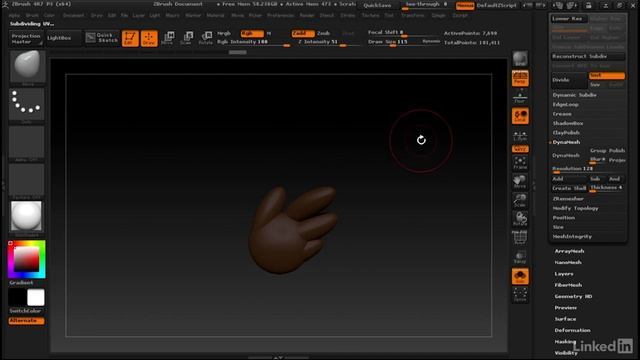 052 Modular character design in ZBrush смотреть онлайн