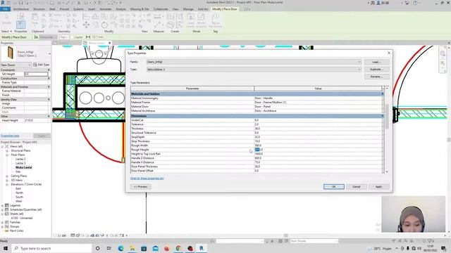 Tutorial 4 | Autodesk Revit Arsitektur | Menempatkan Pintu & Jendela смотреть онлайн