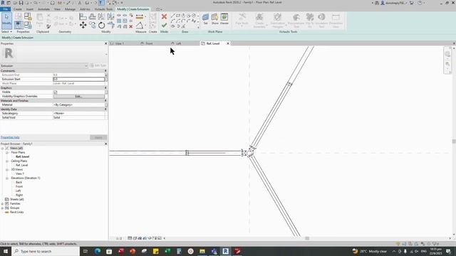 Creation for Hex Nut Revit Family in Variable Size смотреть онлайн