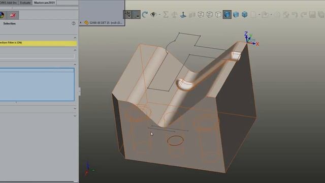 Soft A2 form (MASTERCAM FOR SOLIDWORKS) смотреть онлайн