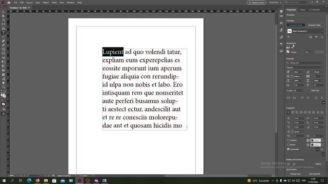 How To Change Text Color Adobe InDesign Tutorial смотреть онлайн
