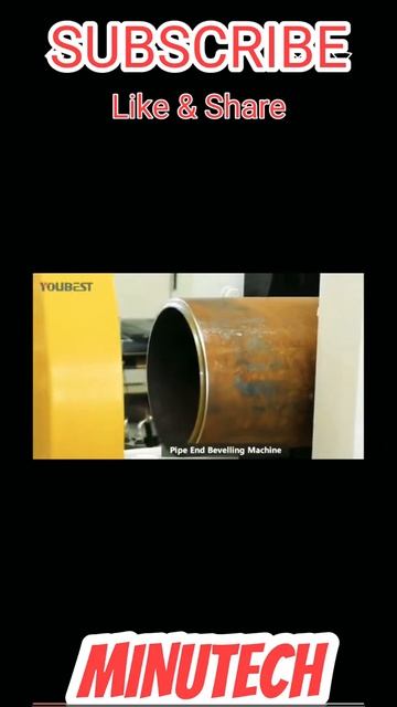 HIGH SPEED DIGITAL CONTROL PIPE END BEVELING MACHINE #Shorts смотреть онлайн