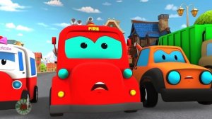 Blaze Fire Truck Children Song By Road Rangers Cartoon Kids Videos & Stories