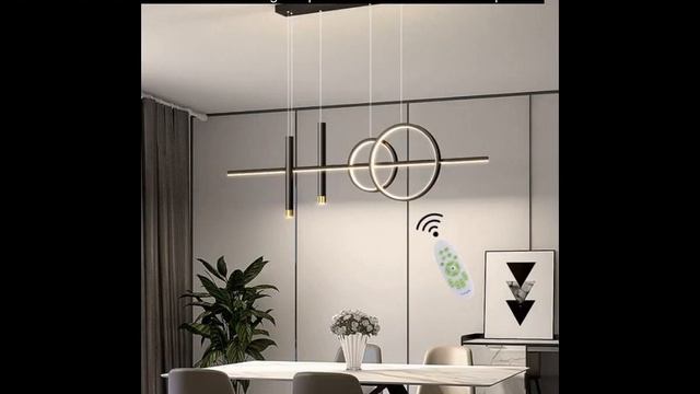 LED Pendelleuchte Dimmbar Esstisch Hängelampe Mit Strahler Esszimmerlampe 45W смотреть онлайн