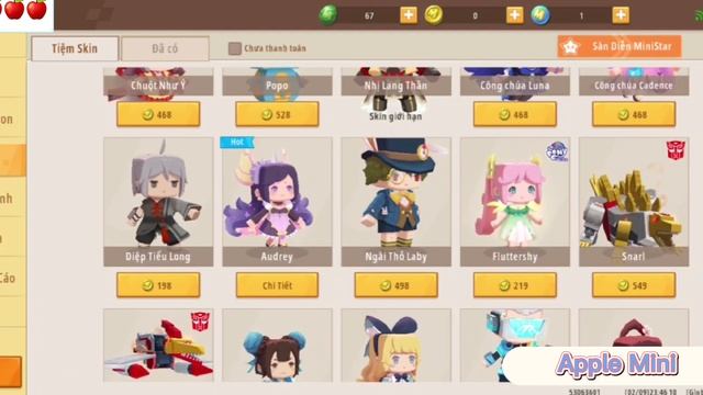 Cách Hack Skin Vĩnh Viễn Cực Đơn Giản Trong Mini World•APPLE MINI• смотреть онлайн