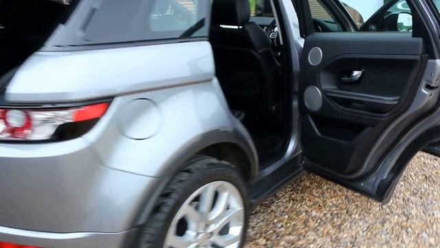 Range Rover Evoque 2.2 SD4 Dynamic LUX Automatic in Orkney Grey with Full Black Leather смотреть онлайн