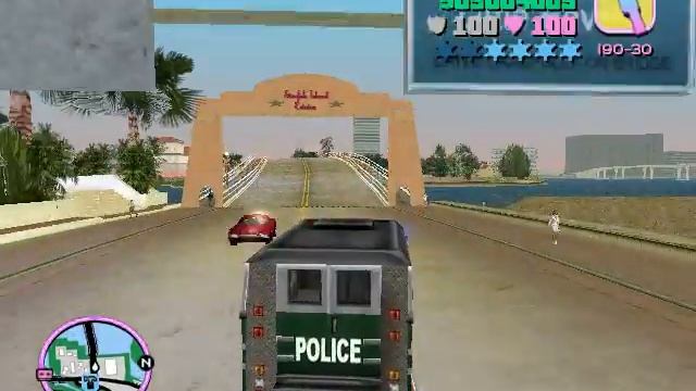 Наводим кипеж в старой доброй Vice City смотреть онлайн