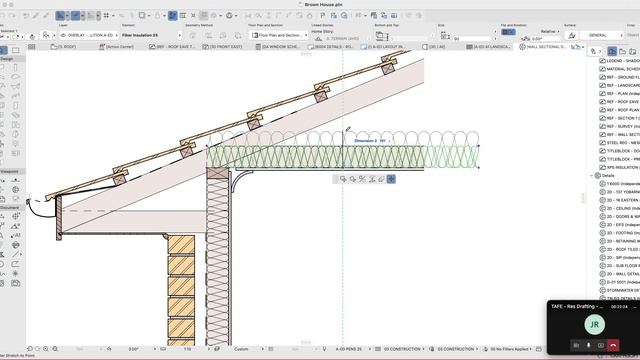 ARCHICAD 25 INTRO - 10 2D DETAILING INSULATION & ANNOTATION смотреть онлайн