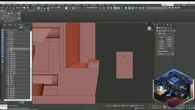 Isometric Room - Time-lapse смотреть онлайн