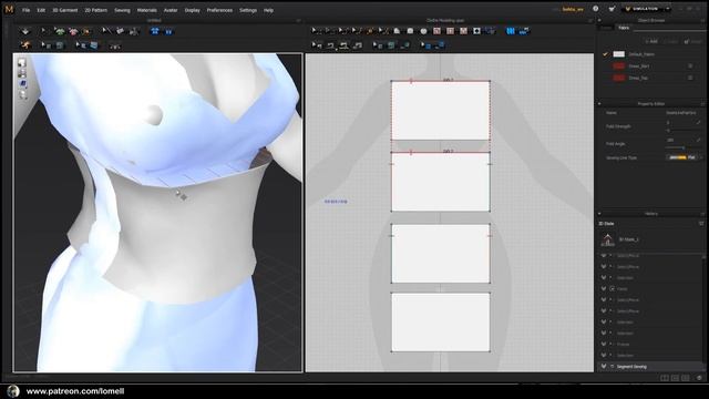 3D Modeling Mulan | Part 8 | Modeling Clothe in Marvelous Designer | English смотреть онлайн