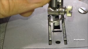 Чайка 132м. Настройка зигзага | ProPoshiv