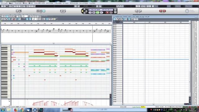 Tchaikovsky, Swan Lake I No.2 Valse（MIDIシークェンサーのスクリーンレコード） смотреть онлайн