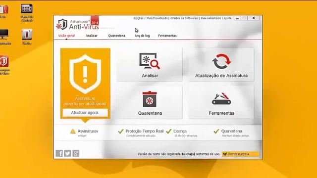 COMO BAIXAR, INSTALAR E ATIVAR Ashampoo® Anti Virus 2014 смотреть онлайн