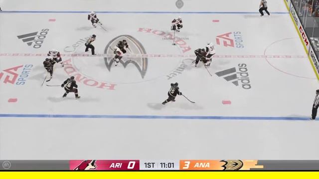 NHL™ 21 Ducks vs Arizona coyote franchise mode game 4 part 1 смотреть онлайн