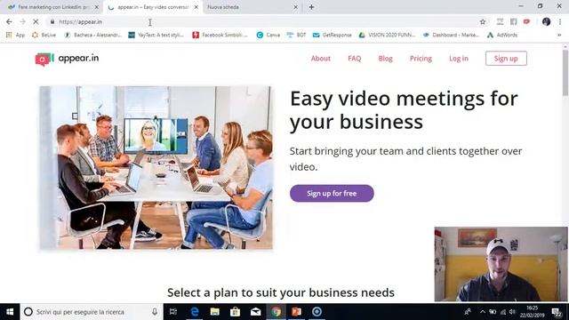 Appear.in Come Funziona- In Italiano!