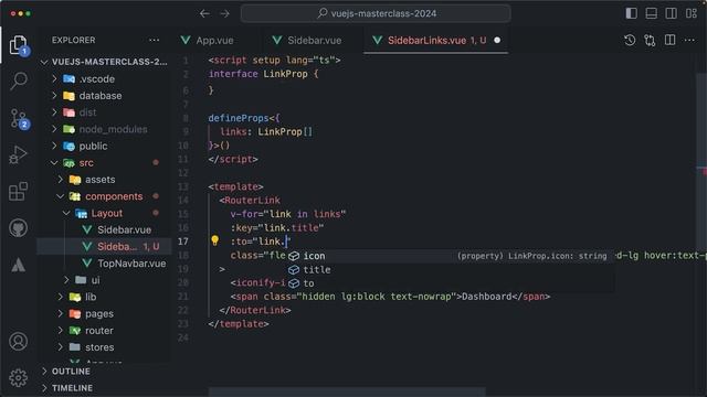 34.-Extract-a-Reusable-Vue-Component-for-Sidebar-Links смотреть онлайн