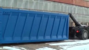 Использование системы мультилифт при вывозе мусора