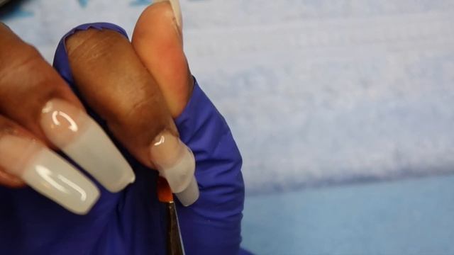 ✰ DIY Trying a New Polygel with My Non Dominant Hand- Beginners Friendly Video #101 смотреть онлайн