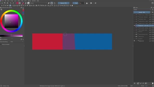 Cara Blending Atau Membuat Transisi Warna Di Krita | Panduan Lengkap 12 Metode