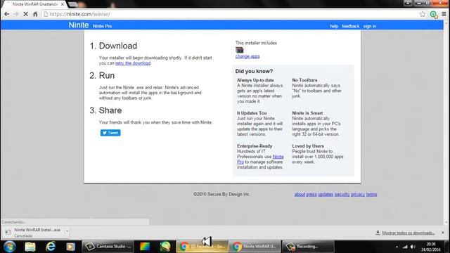 Como Baixar e Instalar o (Winrar) 2016 смотреть онлайн