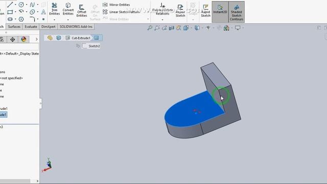 3D Drawing Of SolidWorks Exercise - Lesson 35