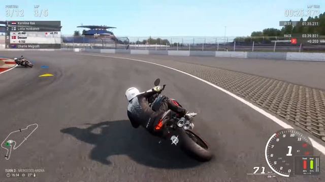 MV Agusta Brutale 1090 RR on Nurburgring GP Sprintstrecke - Ride 4 gameplay смотреть онлайн