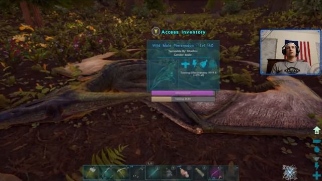 How to tame a Pteranodon in ARK Survival Evolved! ARK "How to" Episode 1 смотреть онлайн