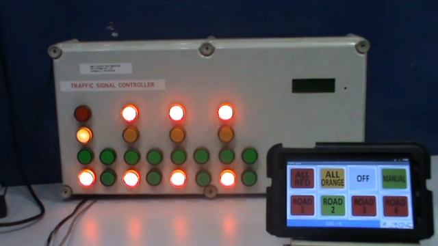 Traffic Light Manual Control via Android Mobile Phone смотреть онлайн