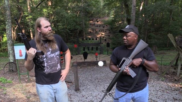 M4 carbine vs A2 rifle смотреть онлайн