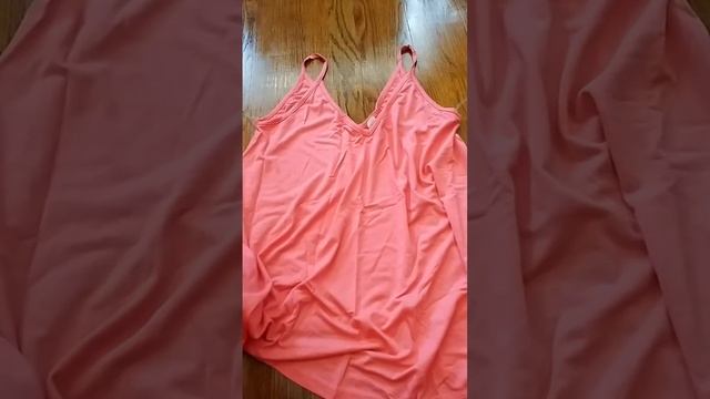 imlu Womens Spaghetti Strap Loose Fit Bamboo Top Review смотреть онлайн