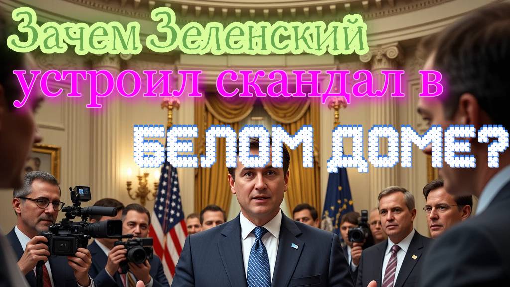 Зачем Зеленский устроил скандал в Белом доме? смотреть онлайн