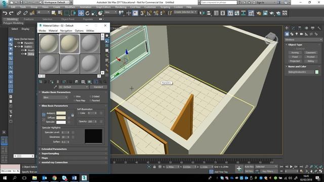 Creating a Room 3DS Max смотреть онлайн
