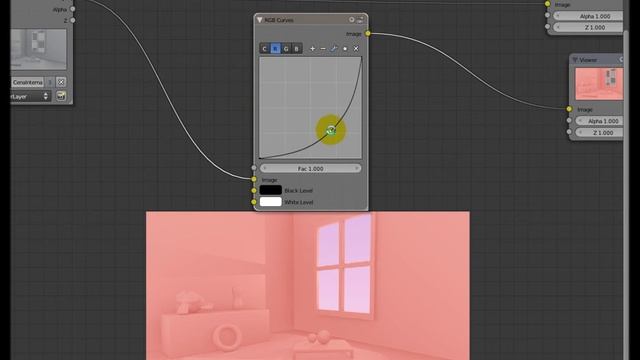 Tutorial Início Blender (2.60a) Nodes/Composição - RGB Curves смотреть онлайн