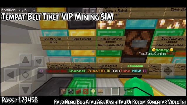 Bagi Bagi Map Mining SIM (Ada VIP Mining SIM Dan Tempat Gacha) [Versi 1.16.40] смотреть онлайн