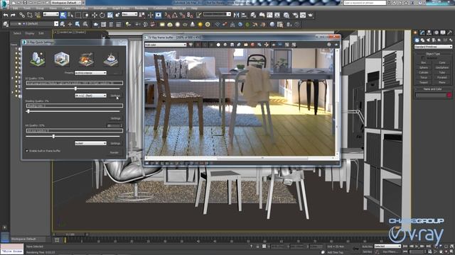 V Ray Quick Settings