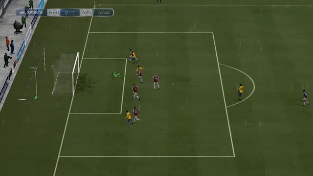 FIFA 14 Сезон 1 Висша лига Кръг 18 Уест Хям Арсенал част 1 смотреть онлайн