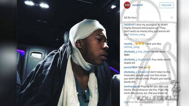 Meek Mill Shares Photo Of Chino’s Headshot Injury смотреть онлайн