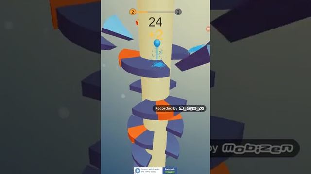Играю в игру Helix Jump смотреть онлайн
